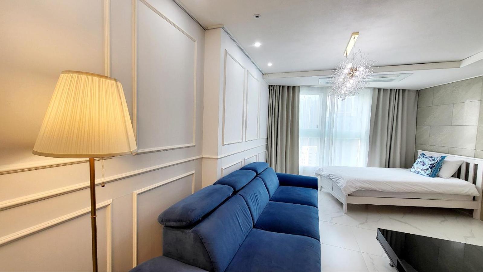 Haeundae Lavender House-Irua Hotel Pusan Zewnętrze zdjęcie