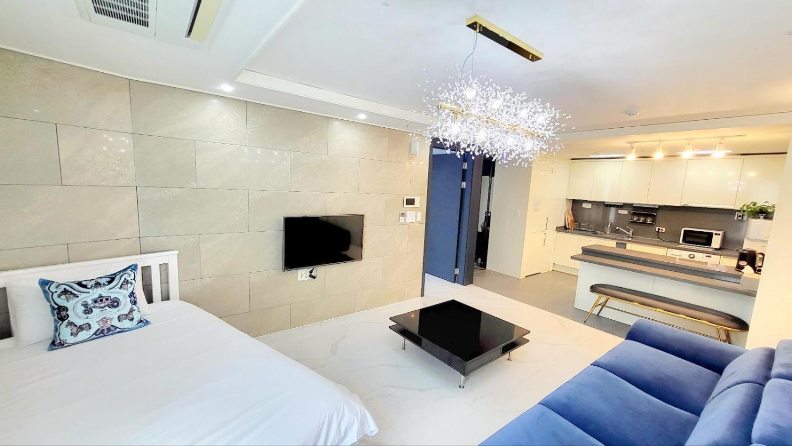 Haeundae Lavender House-Irua Hotel Pusan Zewnętrze zdjęcie
