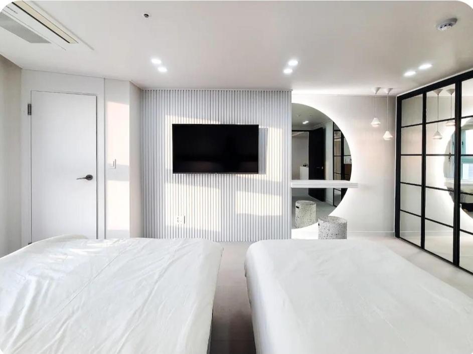 Haeundae Lavender House-Irua Hotel Pusan Zewnętrze zdjęcie